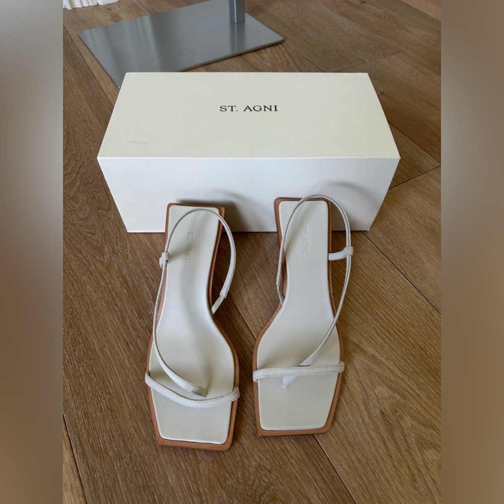 St. Agni Suede sandals